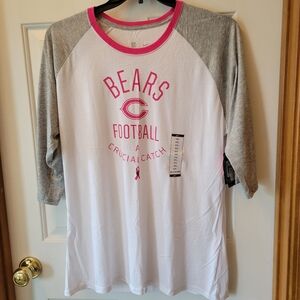Nike women's XXL Chicago bears white/gray t-shirt